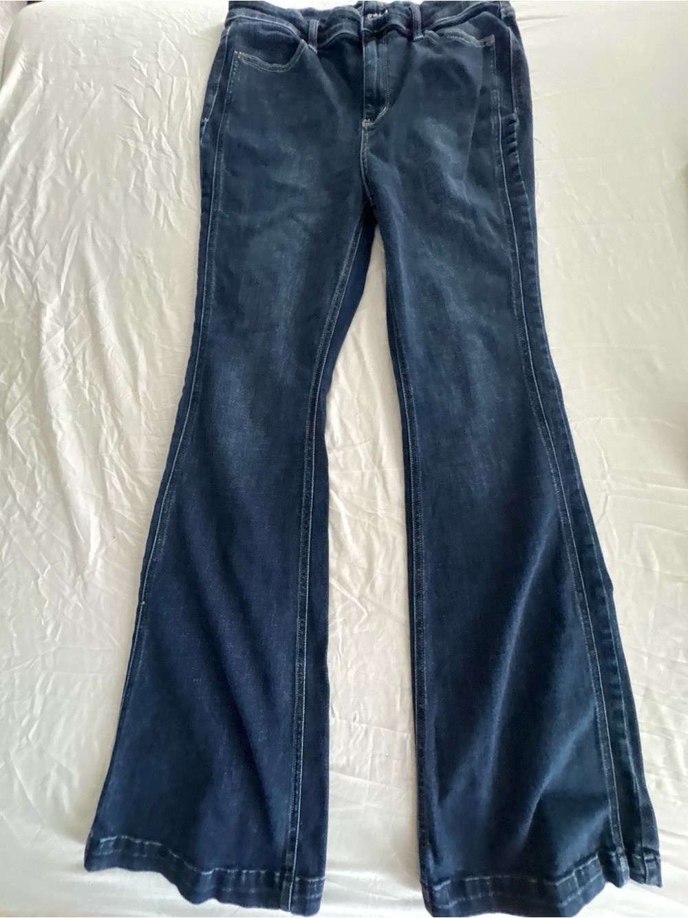 Judy Blue Dark Wash Flare Stretch Jeans Size 15/32
